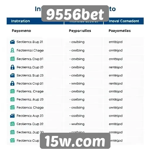Métodos de pagamento no 9556bet